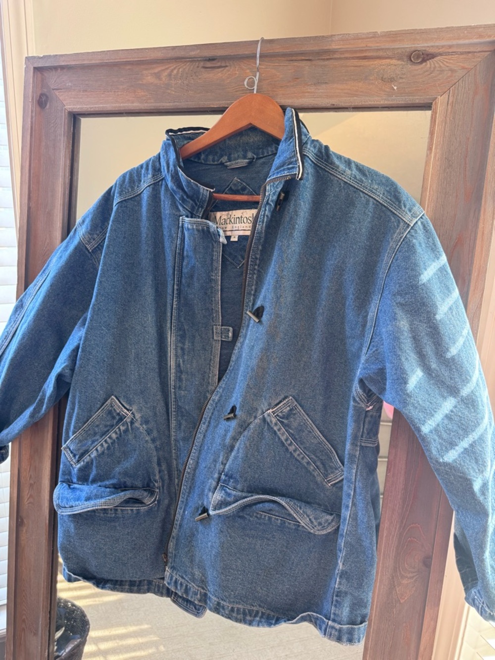 Denim Jacket Coat - Blue